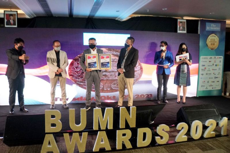 50 BUMN dianugerahi penghargaan di ajang Indonesia BUMN Awards 2021
