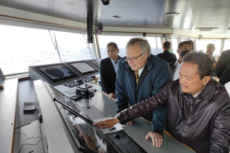 Menteri Trenggono jajaki potensi kapal listrik untuk perikanan tangkap