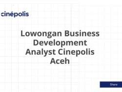 Lowongan Business Development Analyst Cinepolis Aceh