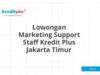Lowongan Marketing Support Staff Kredit Plus Jakarta Timur
