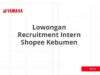 Lowongan Recruitment Intern Shopee Kebumen