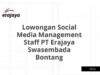 Lowongan Social Media Management Staff PT Erajaya Swasembada Bontang