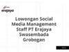 Lowongan Social Media Management Staff PT Erajaya Swasembada Grobogan