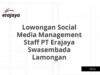 Lowongan Social Media Management Staff PT Erajaya Swasembada Lamongan