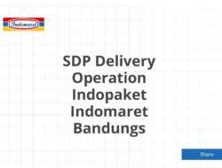 SDP Delivery Operation Indopaket Indomaret Bandungs