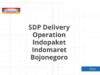 SDP Delivery Operation Indopaket Indomaret Bojonegoro