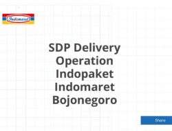 SDP Delivery Operation Indopaket Indomaret Bojonegoro