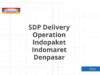 SDP Delivery Operation Indopaket Indomaret Denpasar