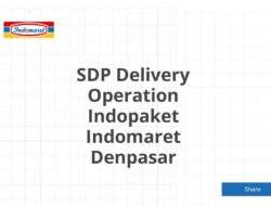 SDP Delivery Operation Indopaket Indomaret Denpasar