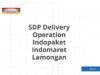 SDP Delivery Operation Indopaket Indomaret Lamongan