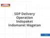 SDP Delivery Operation Indopaket Indomaret Magetan