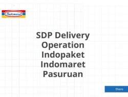 SDP Delivery Operation Indopaket Indomaret Pasuruan