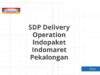 SDP Delivery Operation Indopaket Indomaret Pekalongan