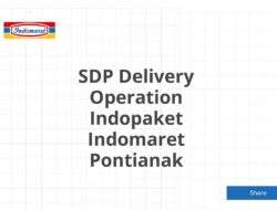 SDP Delivery Operation Indopaket Indomaret Pontianak