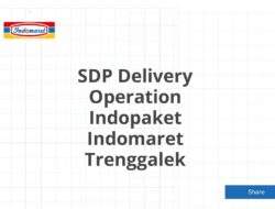 SDP Delivery Operation Indopaket Indomaret Trenggalek