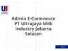 Admin E-Commerce PT Ultrajaya Milk Industry Jakarta Selatan