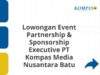 Lowongan Event Partnership & Sponsorship Executive PT Kompas Media Nusantara Batu