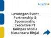Lowongan Event Partnership & Sponsorship Executive PT Kompas Media Nusantara Binjai