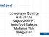 Lowongan Quality Assurance Supervisor PT Indofood Sukses Makmur Tbk Bangkalan