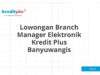 Lowongan Branch Manager Elektronik Kredit Plus Banyuwangis