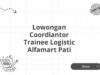 Lowongan Coordiantor Trainee Logistic Alfamart Pati
