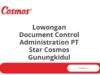 Lowongan Document Control Administration PT Star Cosmos Gunungkidul
