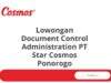 Lowongan Document Control Administration PT Star Cosmos Ponorogo