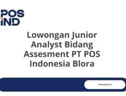 Lowongan Junior Analyst Bidang Assesment PT POS Indonesia Blora