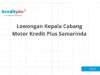 Lowongan Kepala Cabang Motor Kredit Plus Samarinda