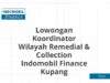 Lowongan Koordinator Wilayah Remedial & Collection Indomobil Finance Kupang