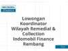 Lowongan Koordinator Wilayah Remedial & Collection Indomobil Finance Rembang