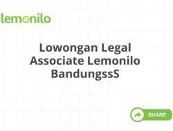 Lowongan Legal Associate Lemonilo BandungssS