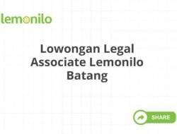 Lowongan Legal Associate Lemonilo Batang