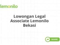 Lowongan Legal Associate Lemonilo Bekasi