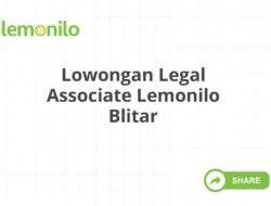 Lowongan Legal Associate Lemonilo Blitar