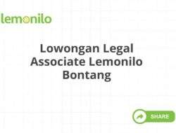 Lowongan Legal Associate Lemonilo Bontang