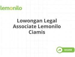 Lowongan Legal Associate Lemonilo Ciamis