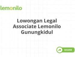 Lowongan Legal Associate Lemonilo Gunungkidul