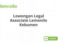 Lowongan Legal Associate Lemonilo Kebumen