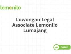 Lowongan Legal Associate Lemonilo Lumajang