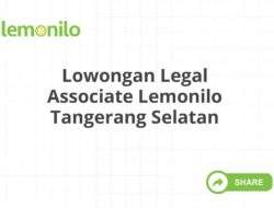 Lowongan Legal Associate Lemonilo Tangerang Selatan
