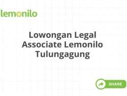 Lowongan Legal Associate Lemonilo Tulungagung