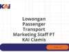 Lowongan Passenger Transport Marketing Staff PT KAI Ciamis