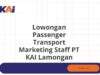 Lowongan Passenger Transport Marketing Staff PT KAI Lamongan