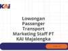Lowongan Passenger Transport Marketing Staff PT KAI Majalengka