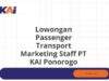 Lowongan Passenger Transport Marketing Staff PT KAI Ponorogo