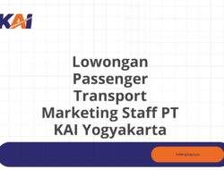 Lowongan Passenger Transport Marketing Staff PT KAI Yogyakarta