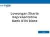 Lowongan Sharia Representative Bank BTN Blora