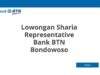 Lowongan Sharia Representative Bank BTN Bondowoso