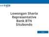 Lowongan Sharia Representative Bank BTN Situbondo
